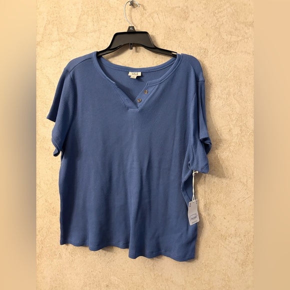 a.n.a short Sleeve Top (Bust 52” Length 24”) - Picture 1 of 3